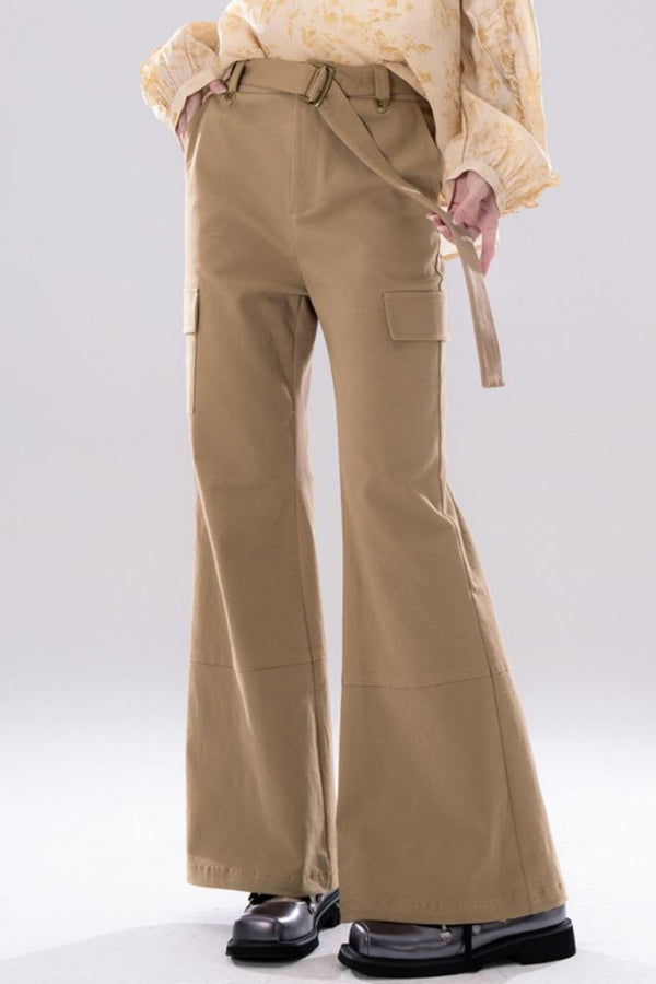Sea Buckthorn Flare Pants