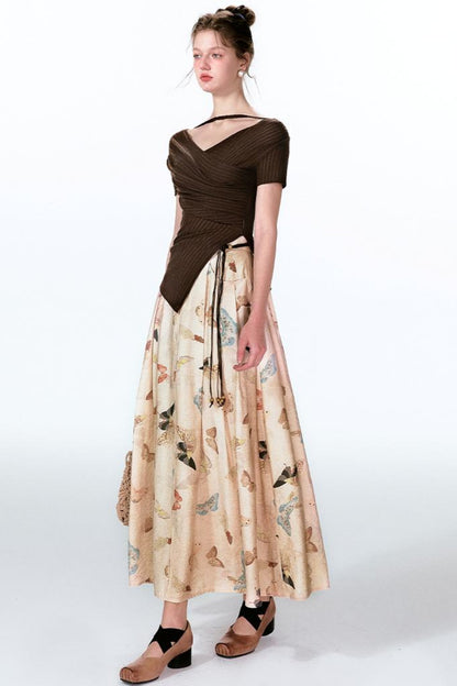 Pleat Bustier Set-Up