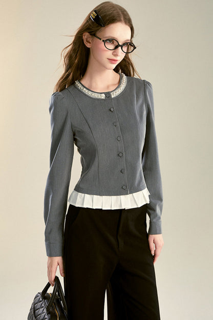 Urban Gray Sleeve Shirt