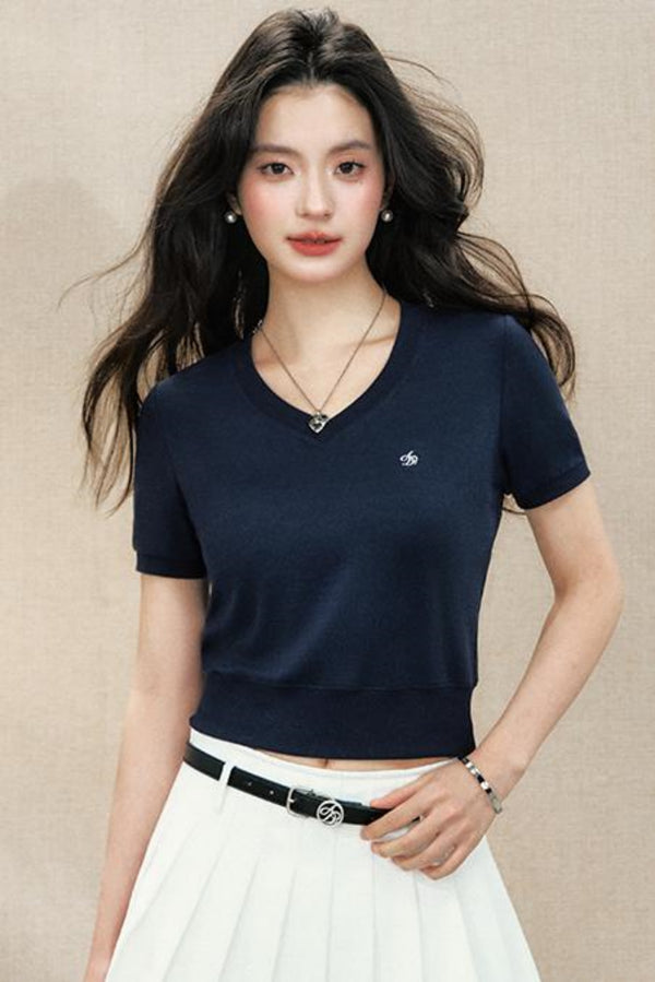 Slim Fit Short Sleeve Top Set-Up