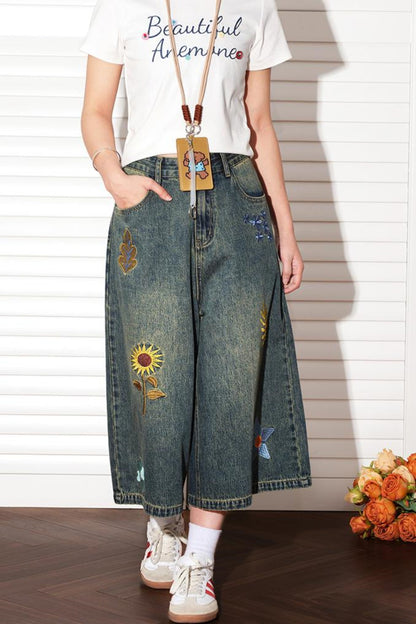 Sunflower Denim Shorts