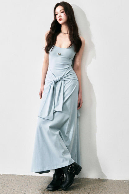 Chic Halter Maxi Dress