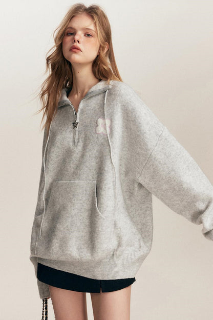 Sculptured Polo Neck Top