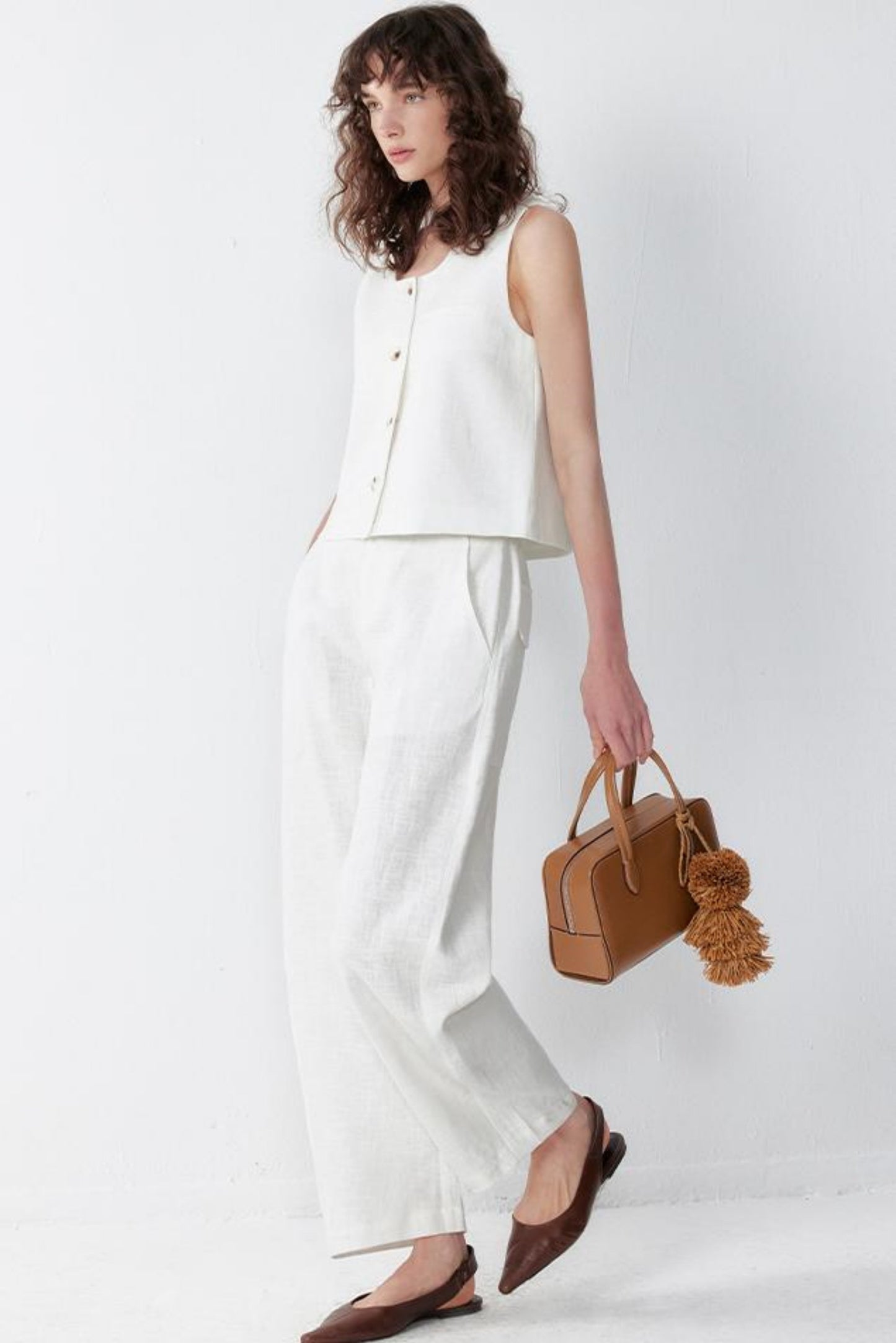 Chic Linen Suit Set-Up