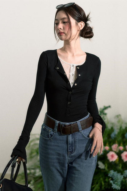 Slim Fit Two-Piece T-Shirt