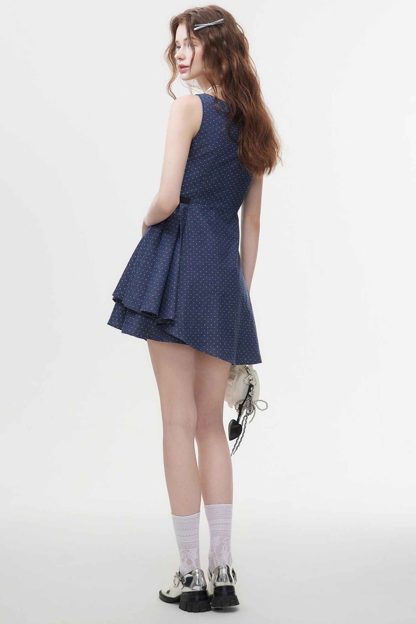 Polka Dot A-Line Dress