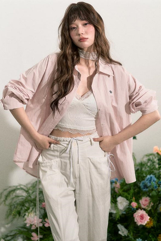 Versatile Thin Cotton Shirt