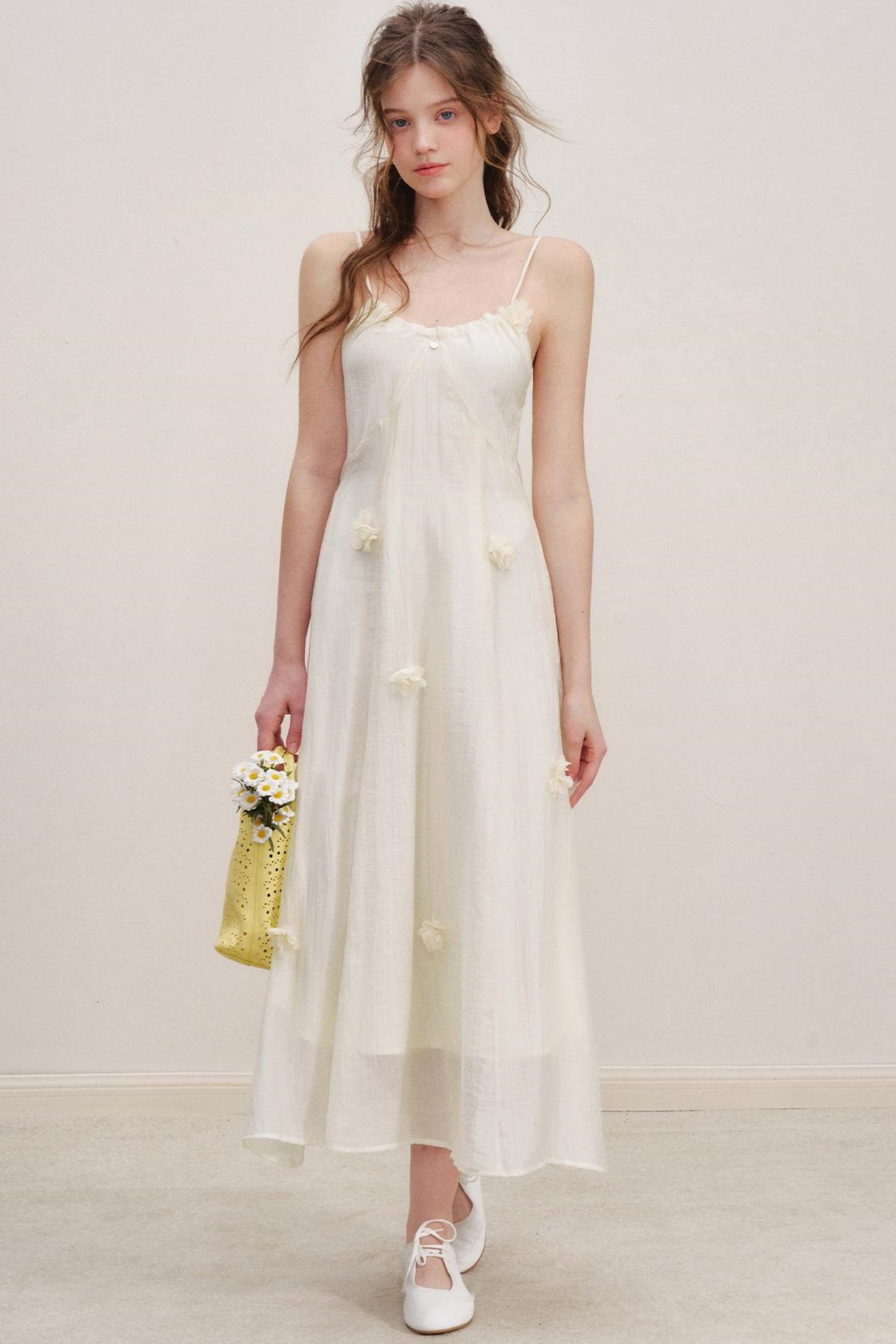 Airy Floral Resort Dress