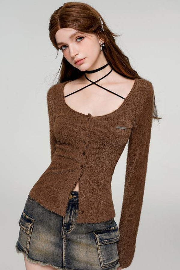 Autumn Bear Tie-Top