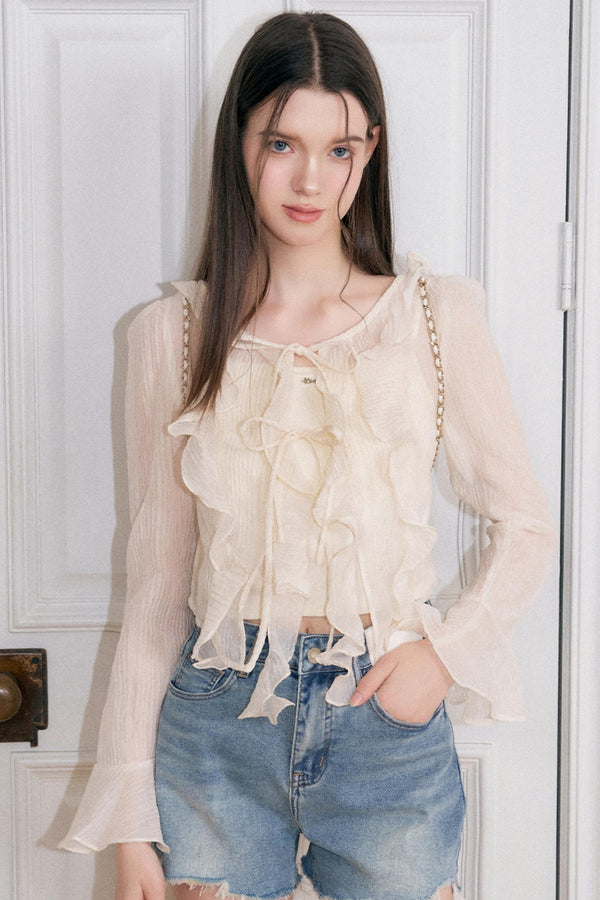 Cropped Two-Piece Cardigan Set