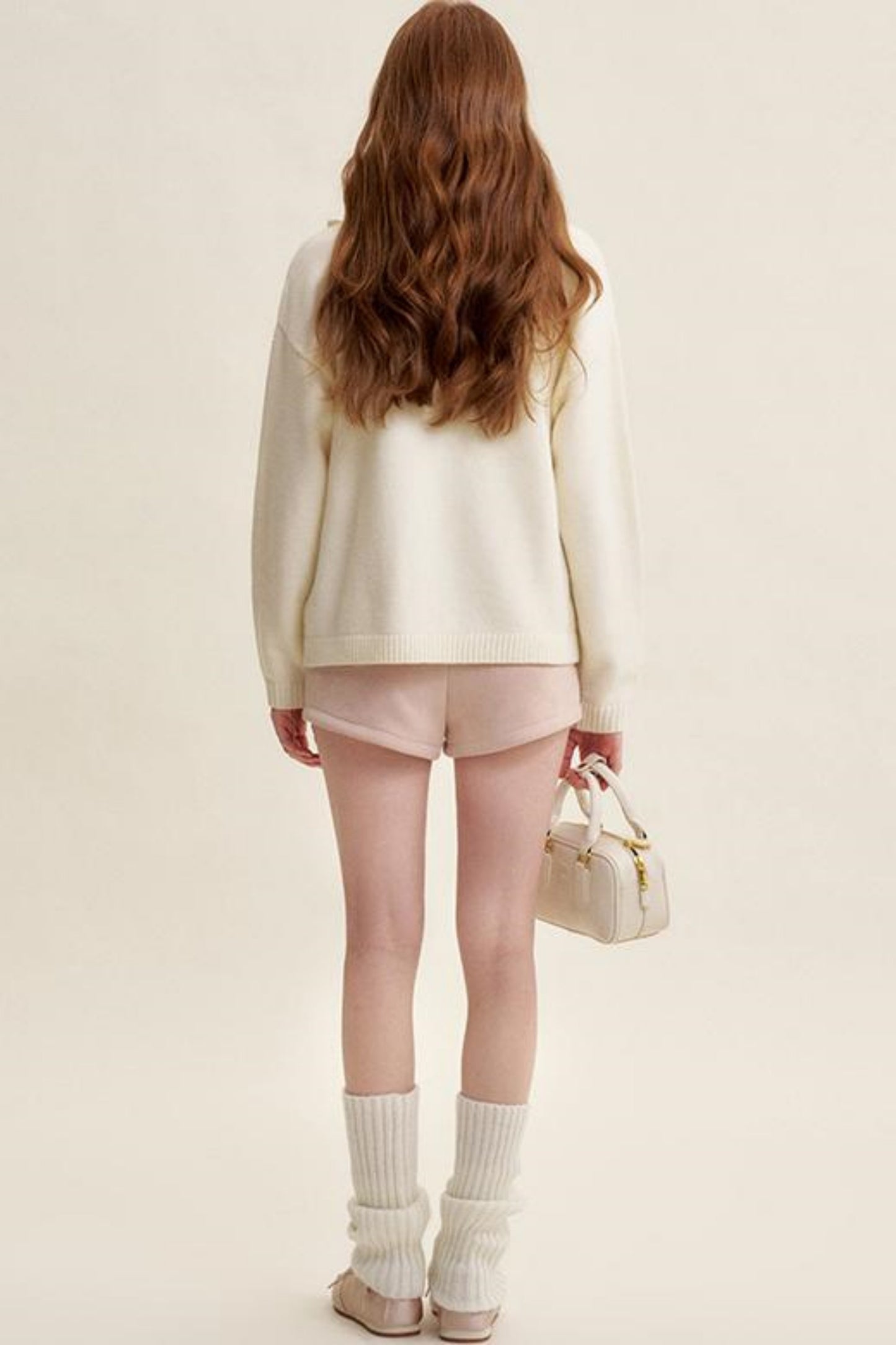 Velvet Rose Snowflake A-Line Shorts