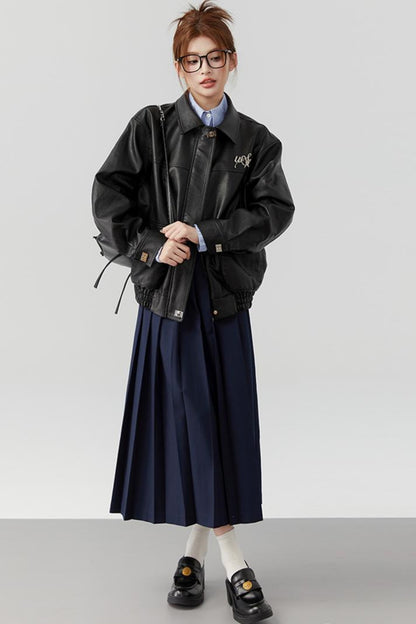 Striped Embroidered Blue Stripe Shirt