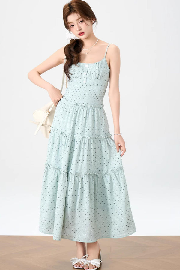 Halter Knit Dress With Cardigan Set-Up