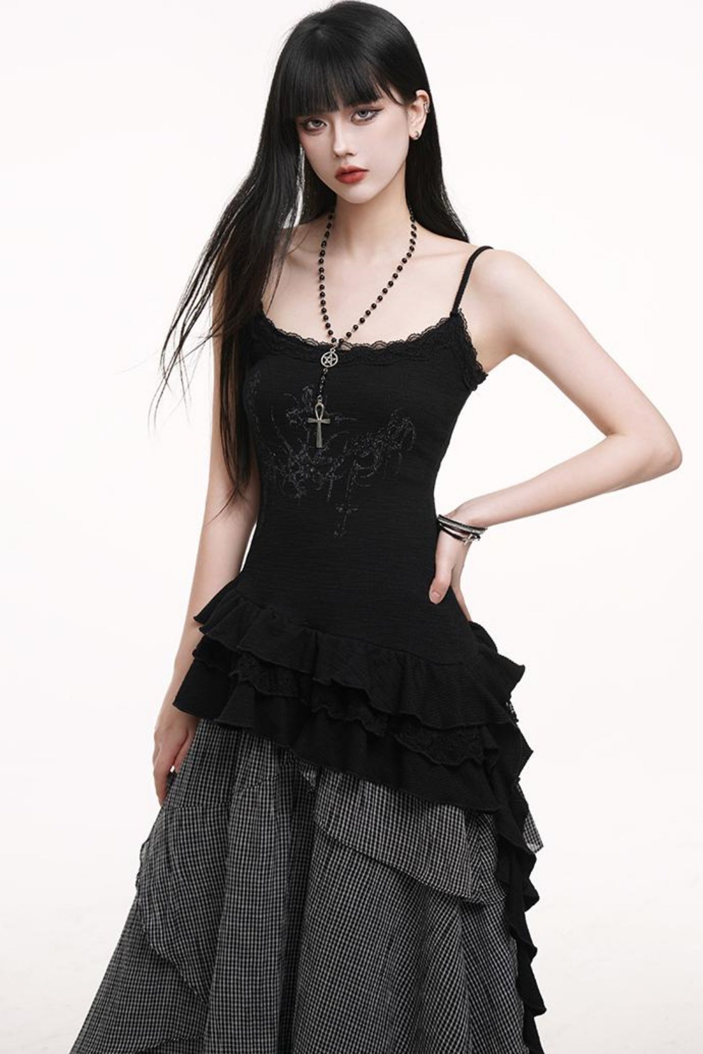 Ghost White Cami Top