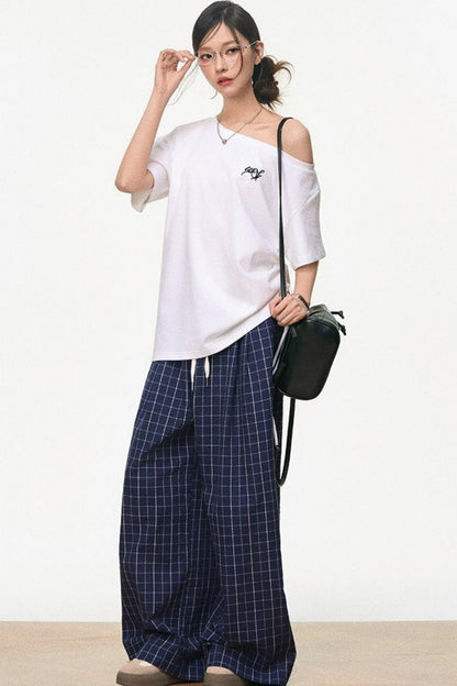 Tricolor Shoulder Top