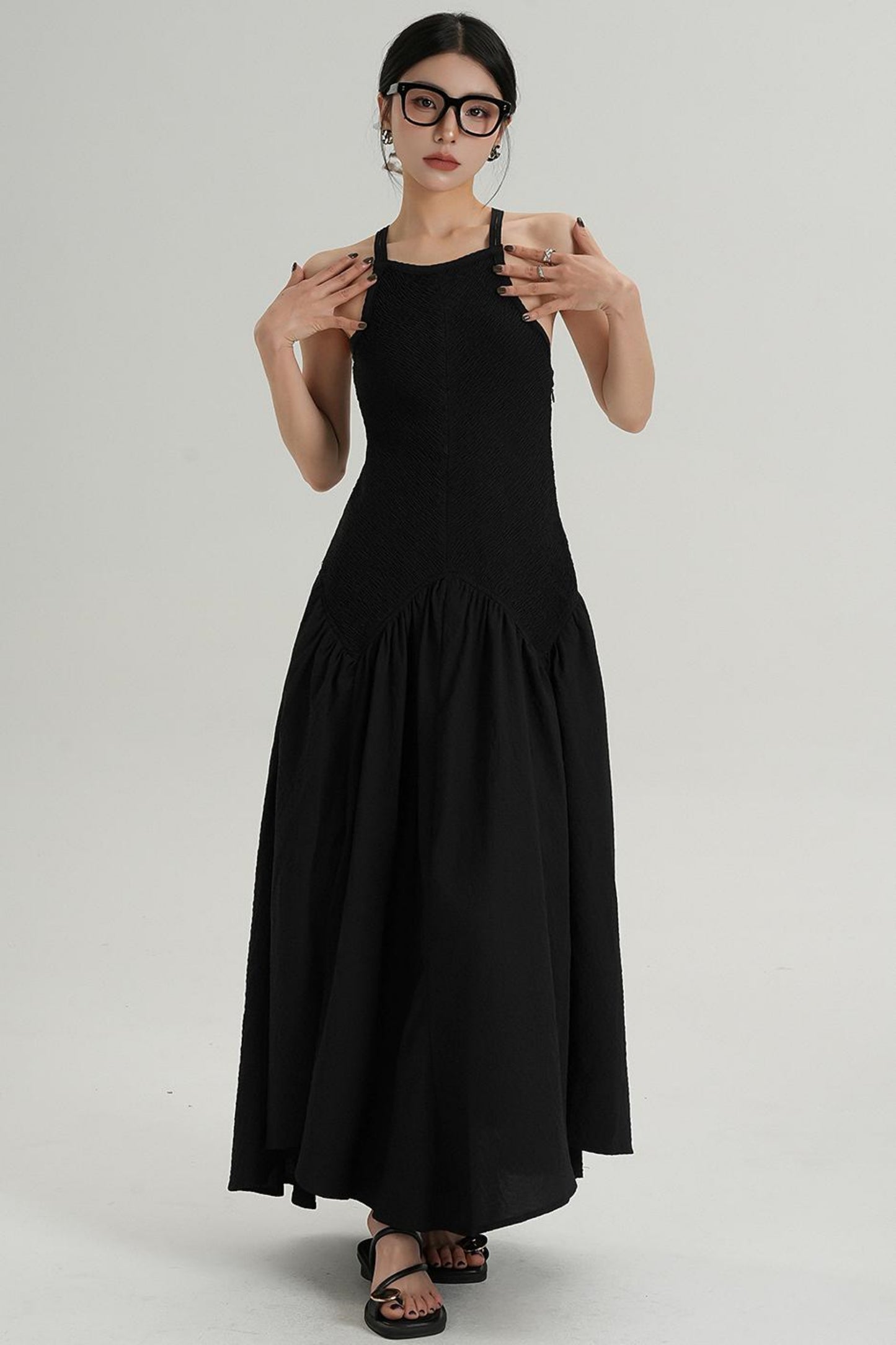 Modern Fit Elegance Strap Dress