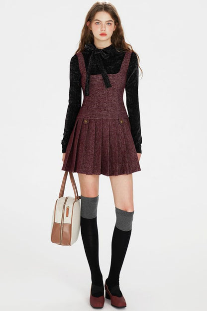 Fragrant Pleated Dress Set-Up