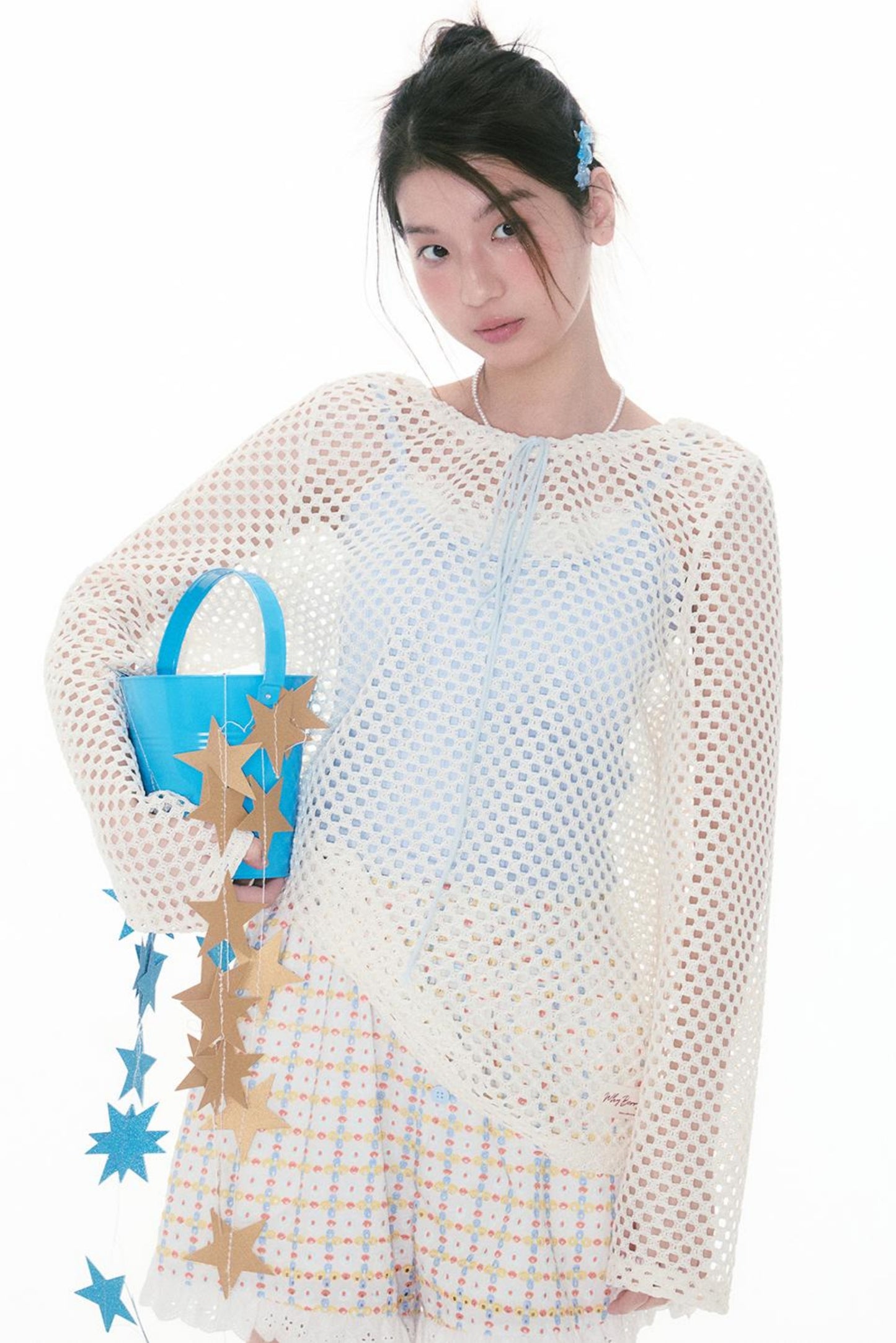 Lightweight Lace Long Sleeve Top