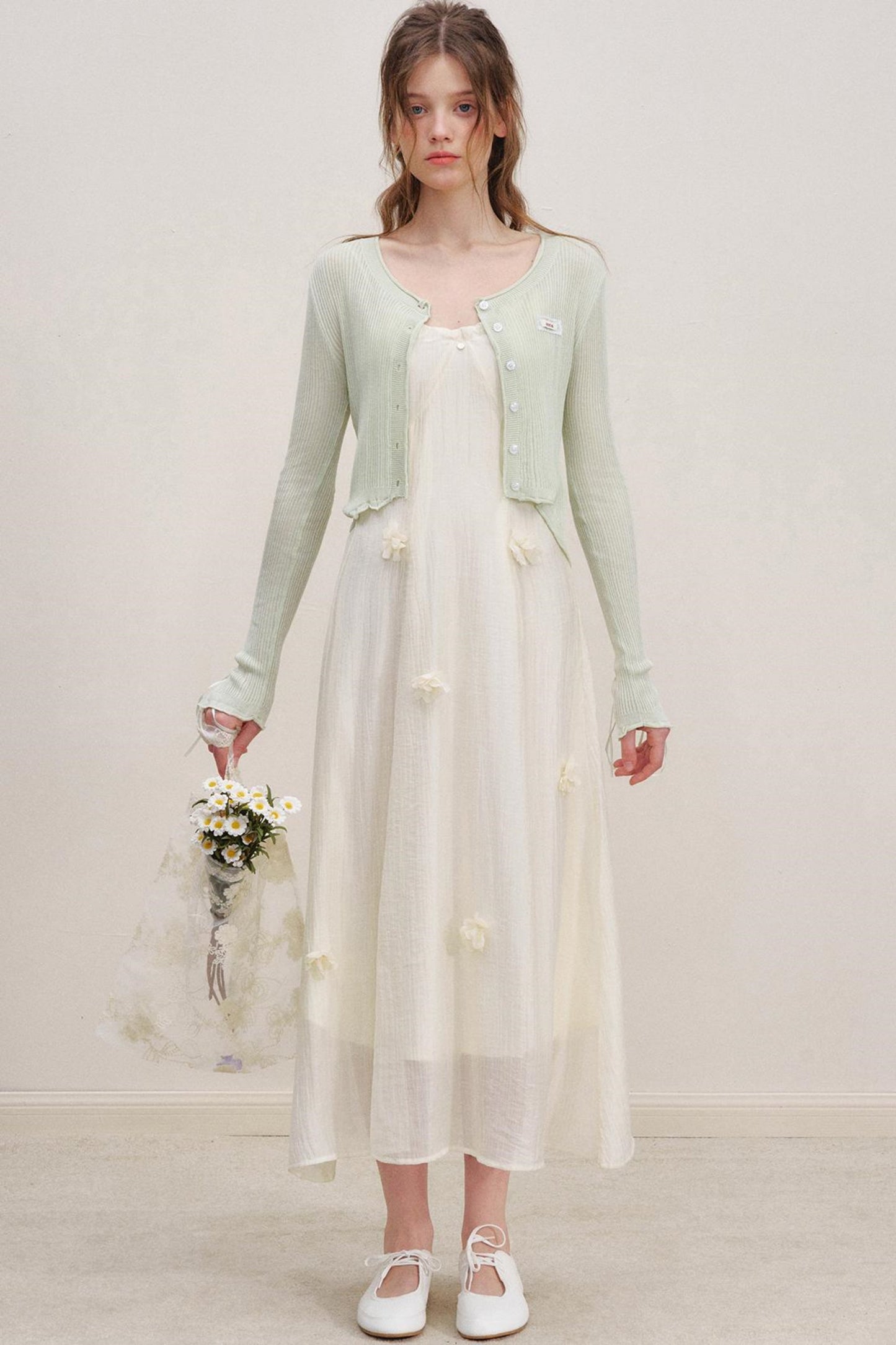 Airy Floral Resort Dress