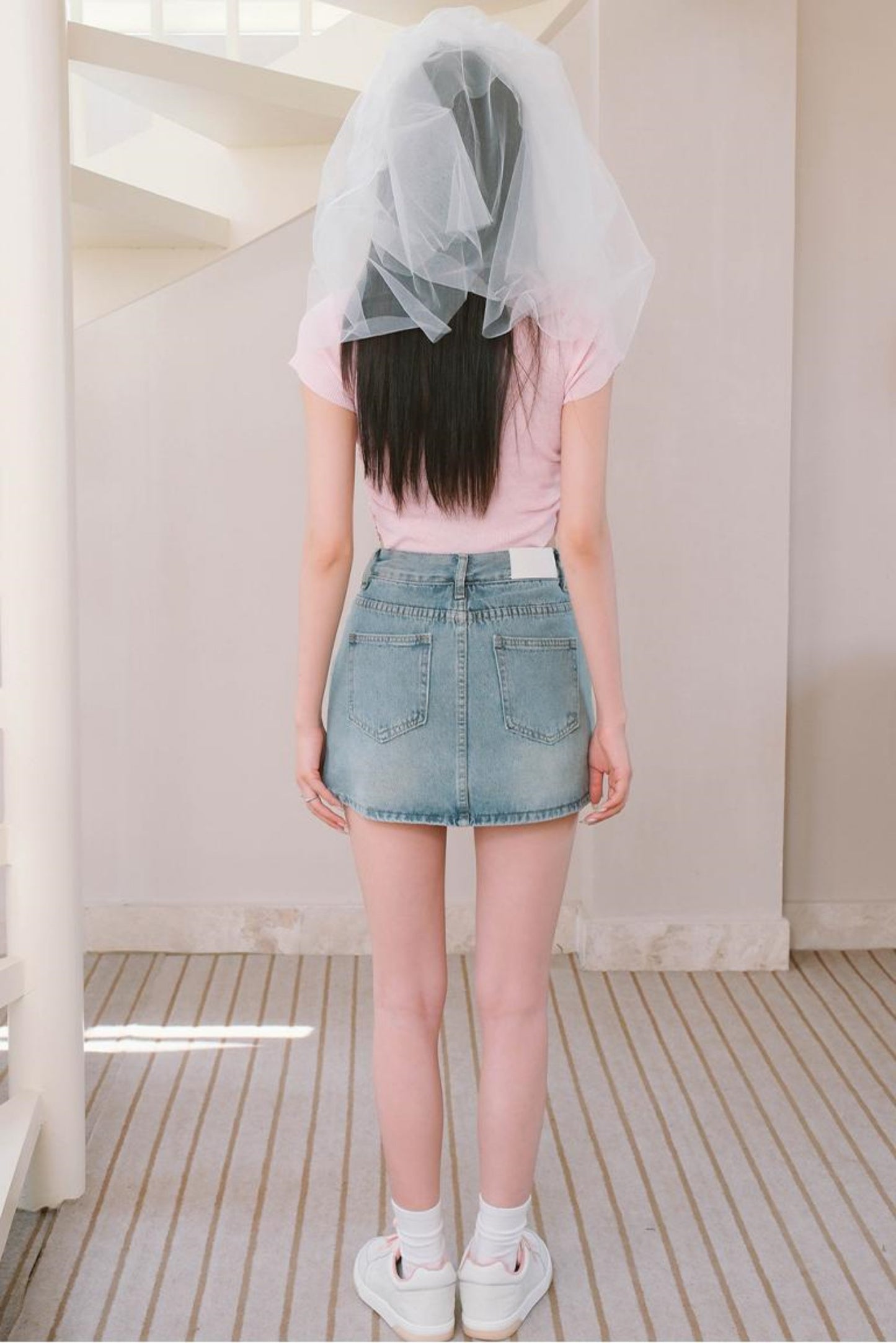 Sweet Spicy High Neck Knit Tee