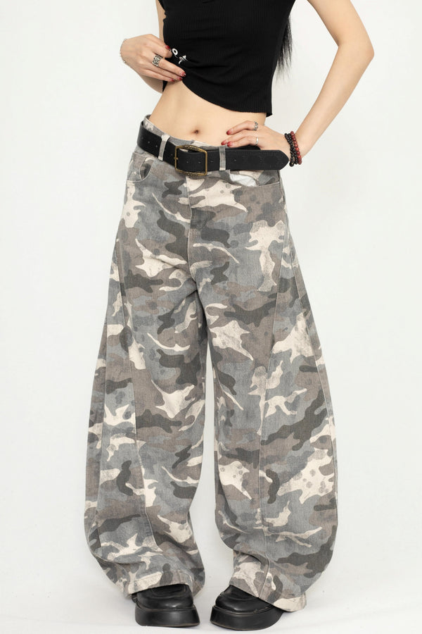 Street Loose Camouflage Pants