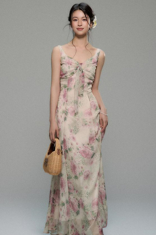 Seaside Dreamy Sling-Back Dress