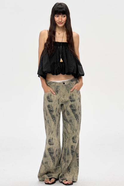 Chic Halter Spice Girls Smock Top