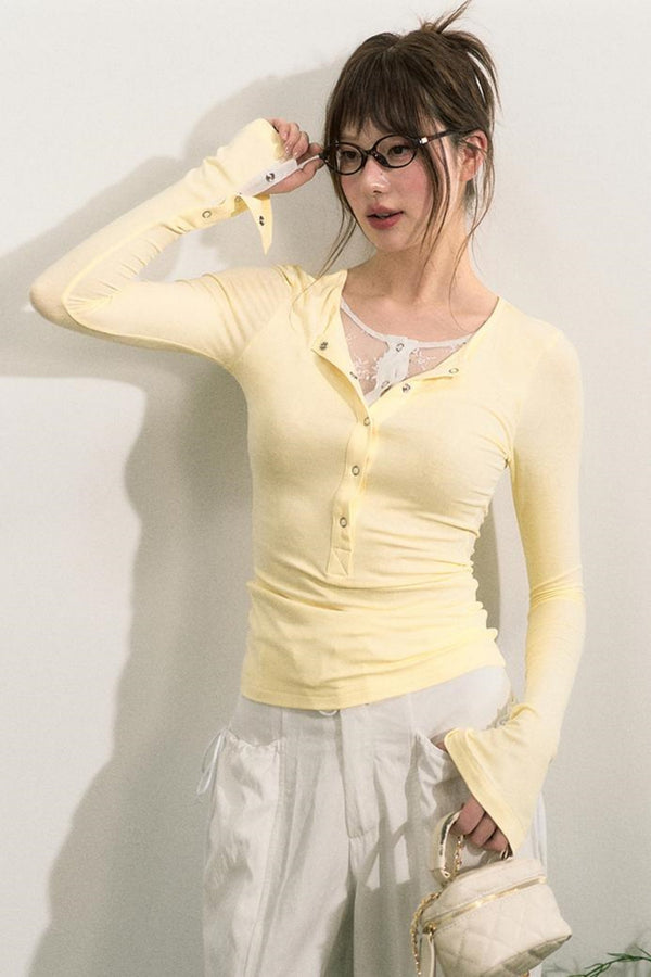 Slim Fit Two-Piece T-Shirt