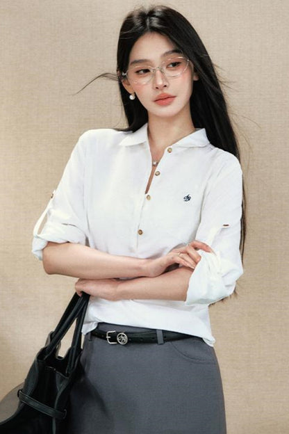 Effortless Long Sleeve Shirt Set-Up