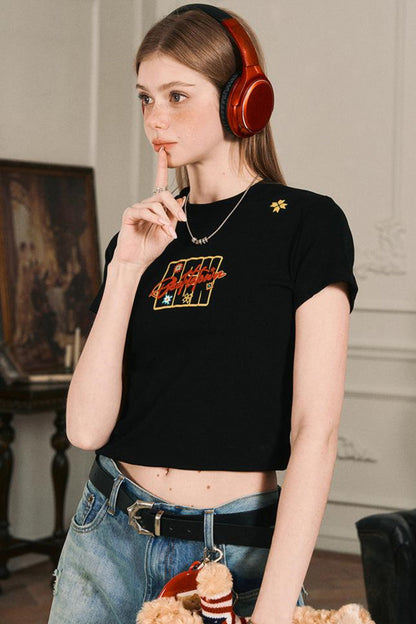 Print Short Sleeve T-Shirt