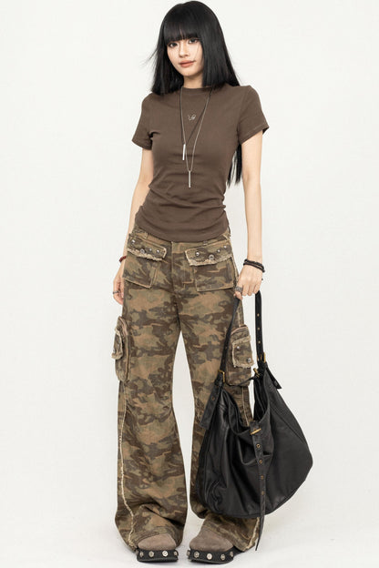 Y2K Sweetheart Shoulder Tee