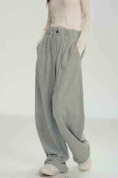 Fleece Luxe Wide-Leg Pants