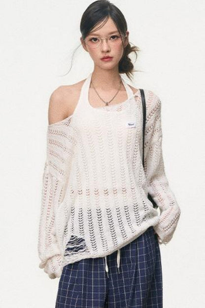 Cozy Summer Knit Smock Set-Up