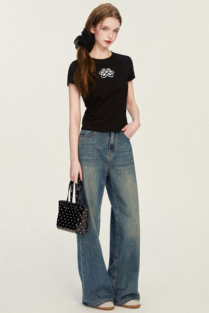 Original Wide-Leg Denim Pants