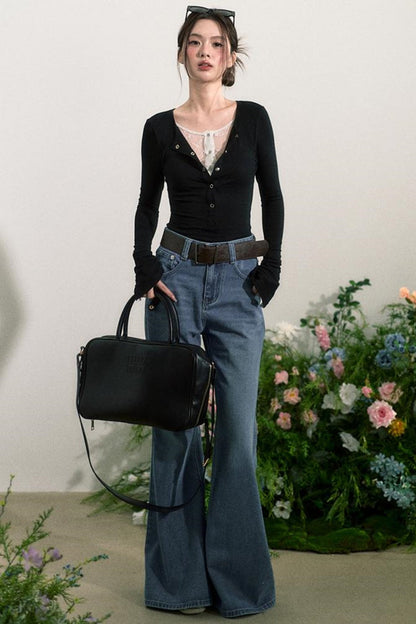 Slim Fit Two-Piece T-Shirt