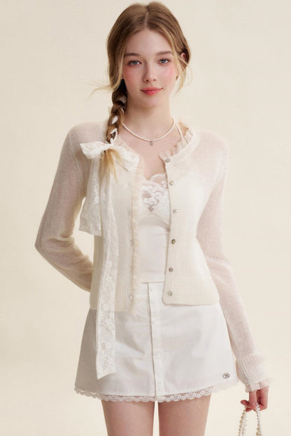 Lace Petal Slim Camisole