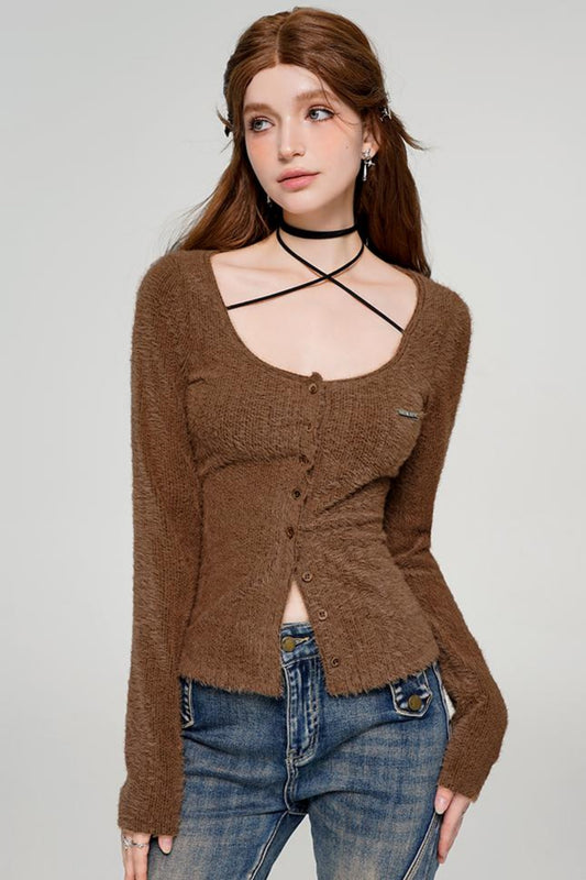 Autumn Bear Tie-Top