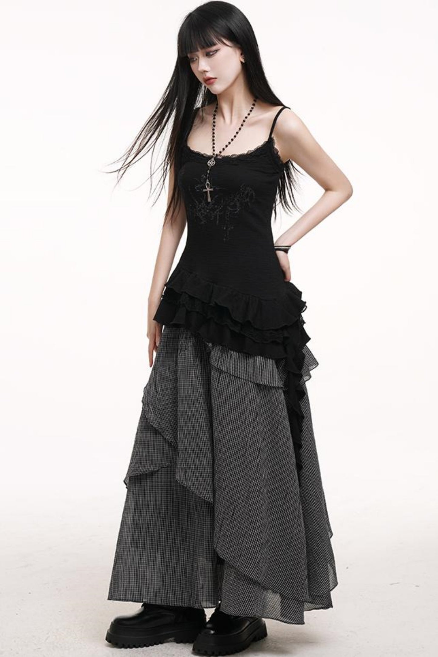 Ghost White Cami Top