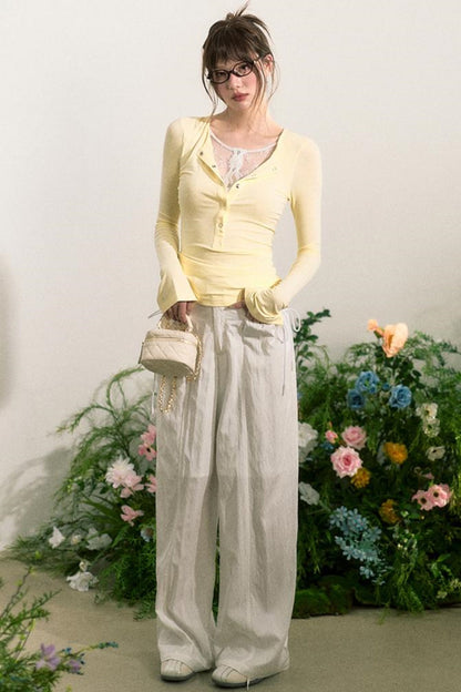 Slim Fit Two-Piece T-Shirt