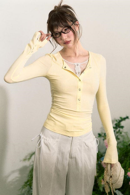 Slim Fit Two-Piece T-Shirt