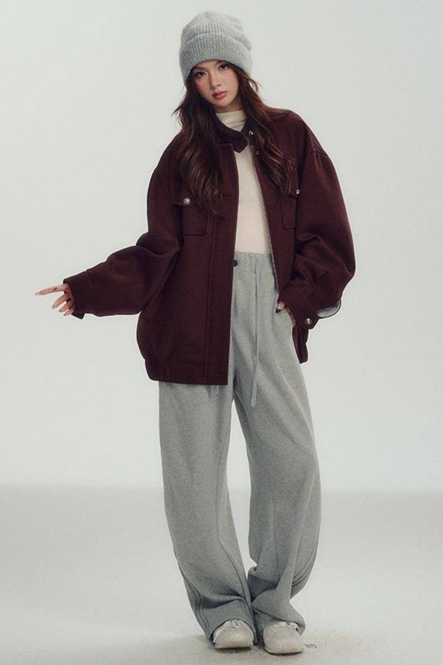 Fleece Luxe Wide-Leg Pants