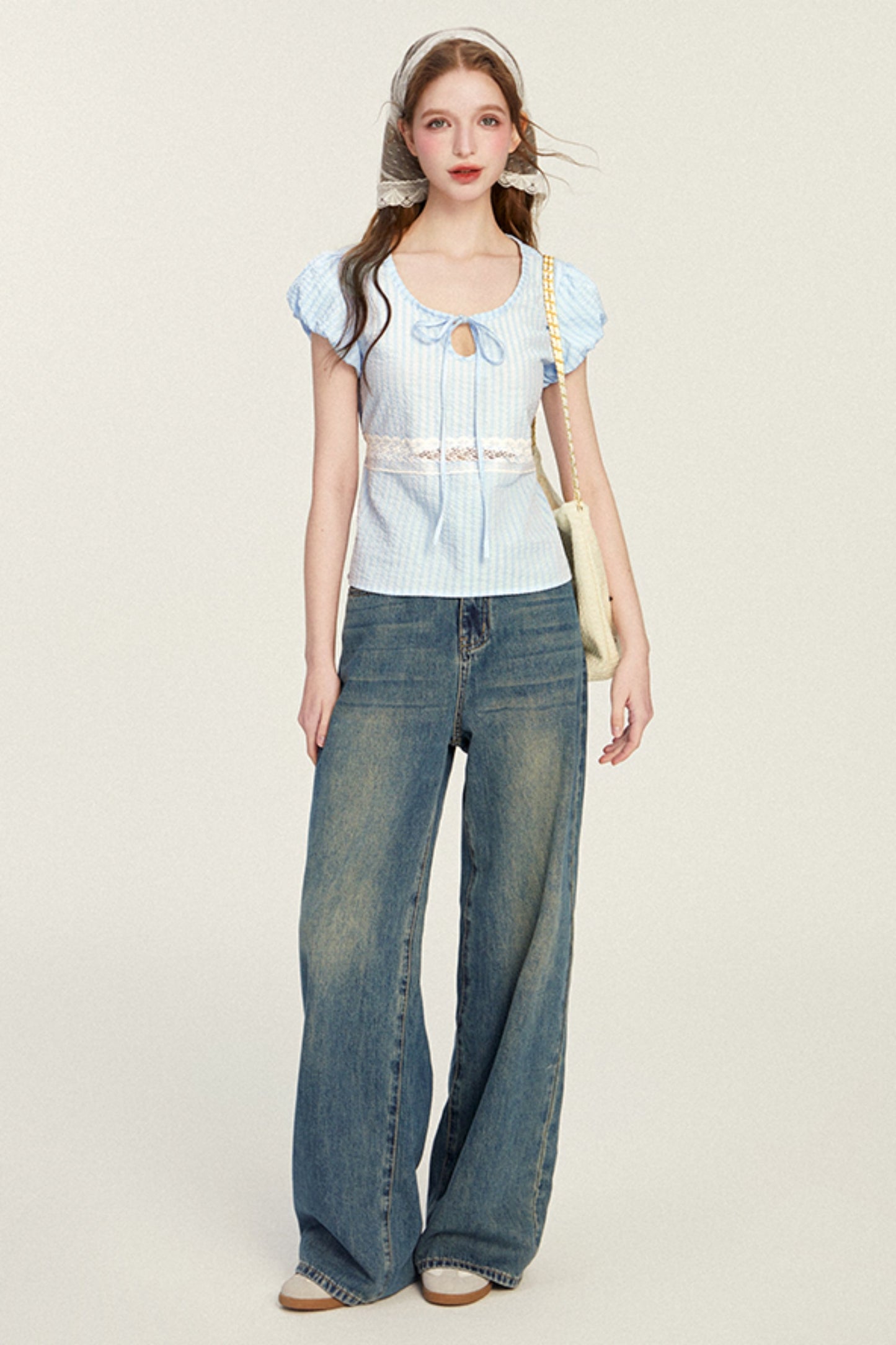 Original Wide-Leg Denim Pants