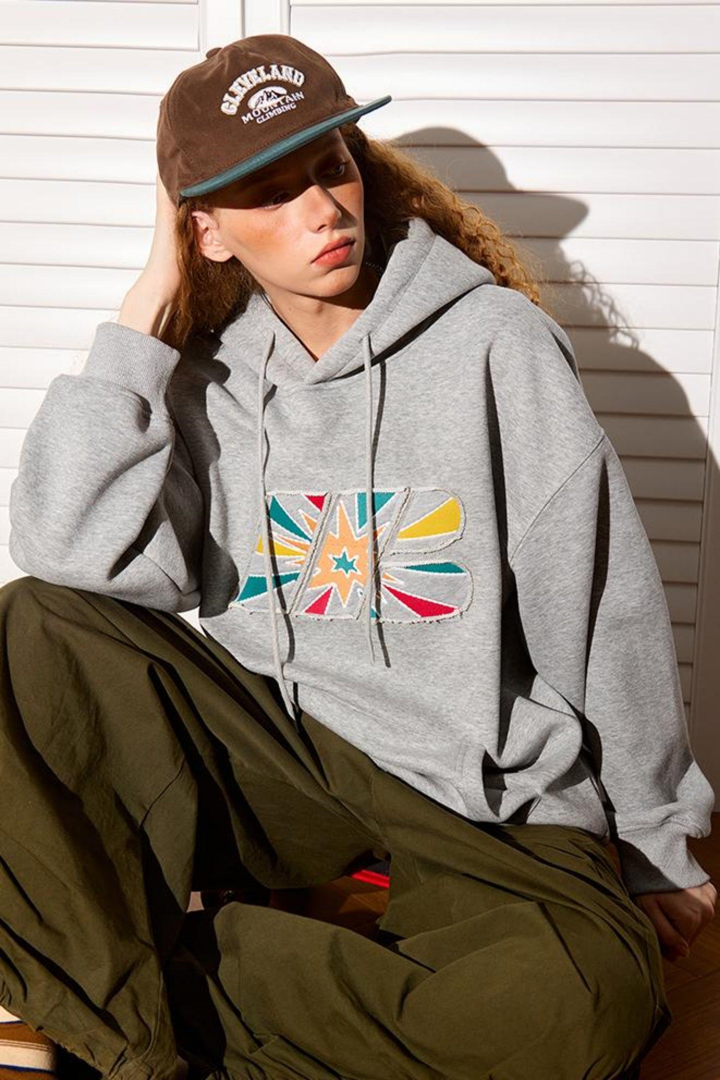 Fireworks Embroidered Hoodie
