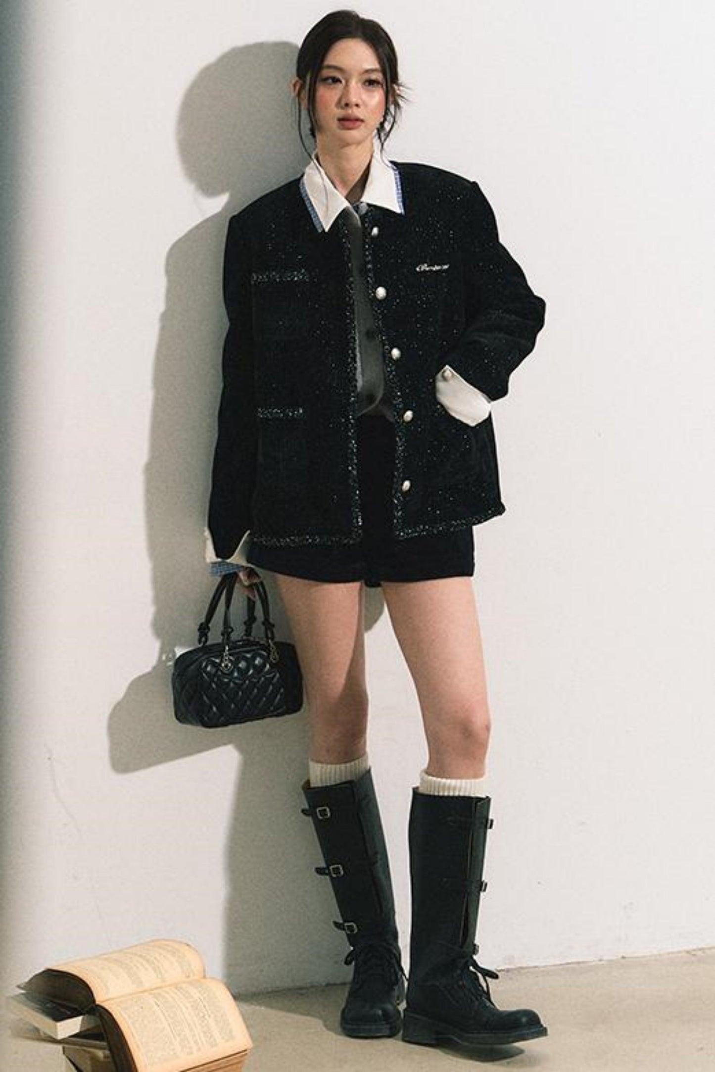 Glitter Diamond Perfume Jacket