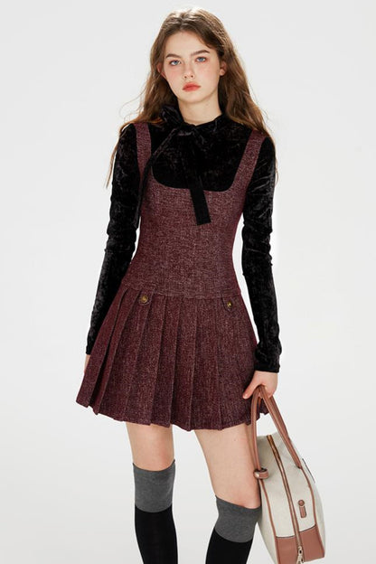 Fragrant Pleated Dress Set-Up