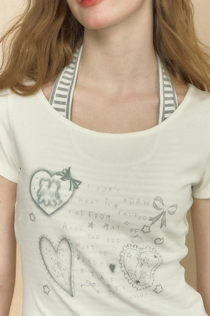 Trendy Graphic T-Shirt