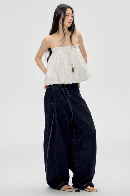 Chic Halter Spice Girls Smock Top