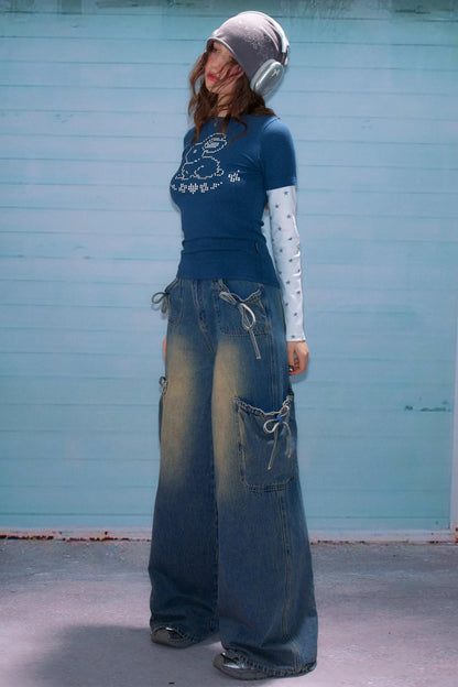 Retro Pixel Rabbit Tee