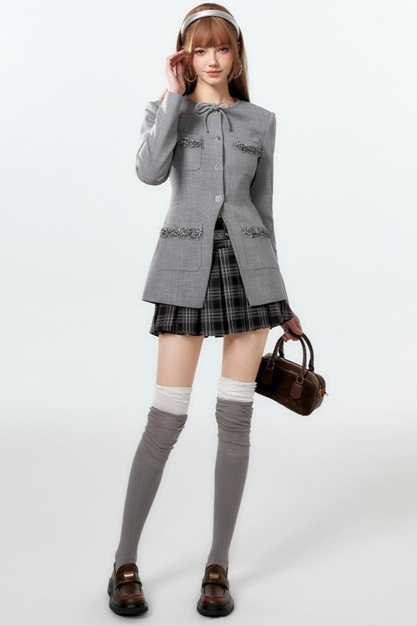 Chic Fragrance Bow Waist Top