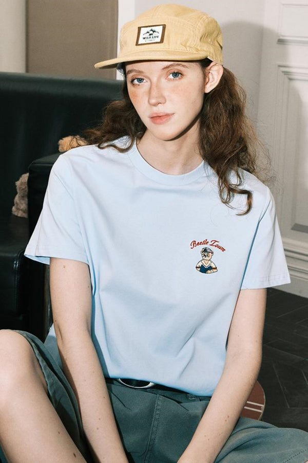 Bear Embroidery T-Shirt